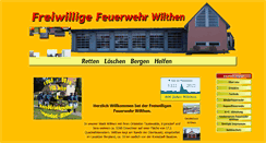 Desktop Screenshot of feuerwehr-wilthen.de